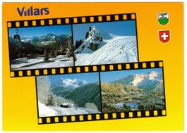 Villars - 4 Bild AK
