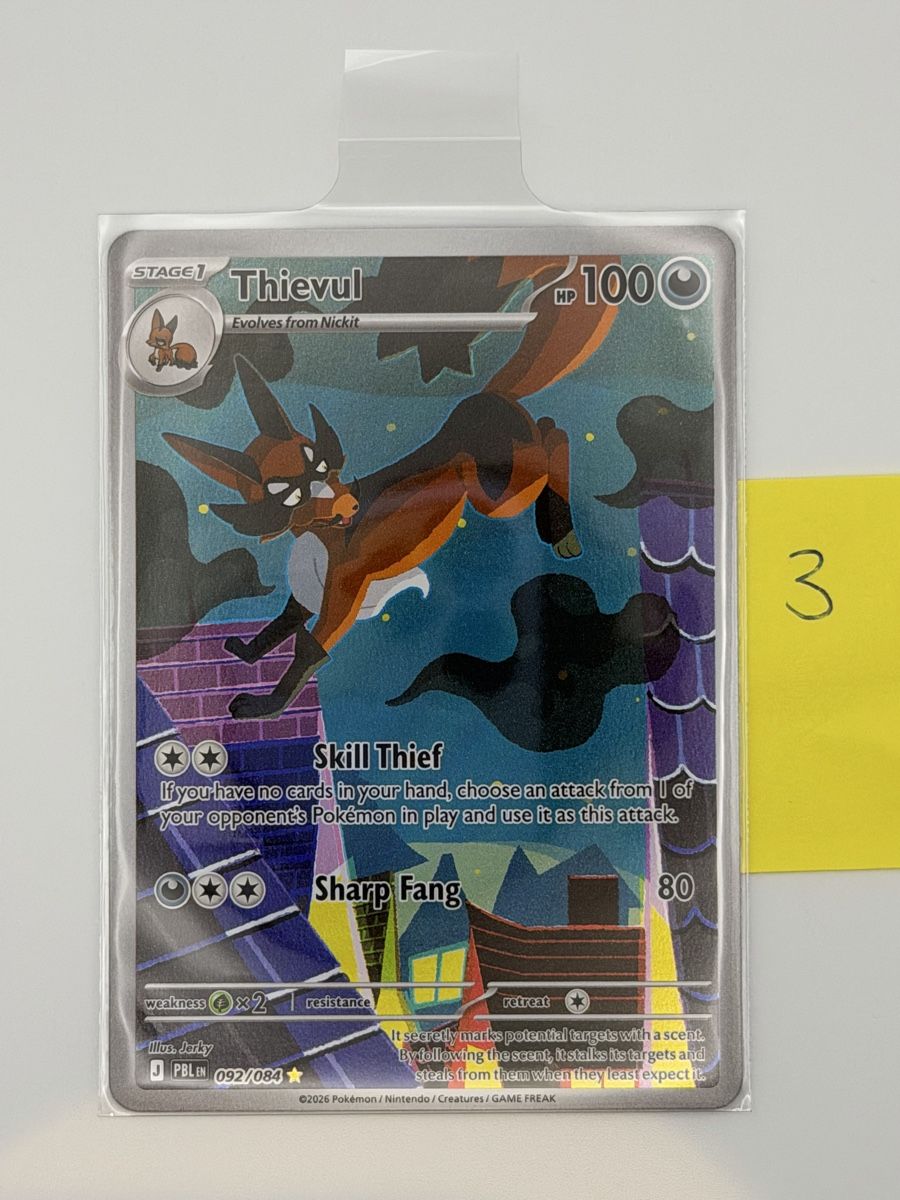 Pokémon Carte collezionabili: Pokémon Thievul 092/084 – Nuovo (secondo la descrizione) da Uster venduto da CDM96