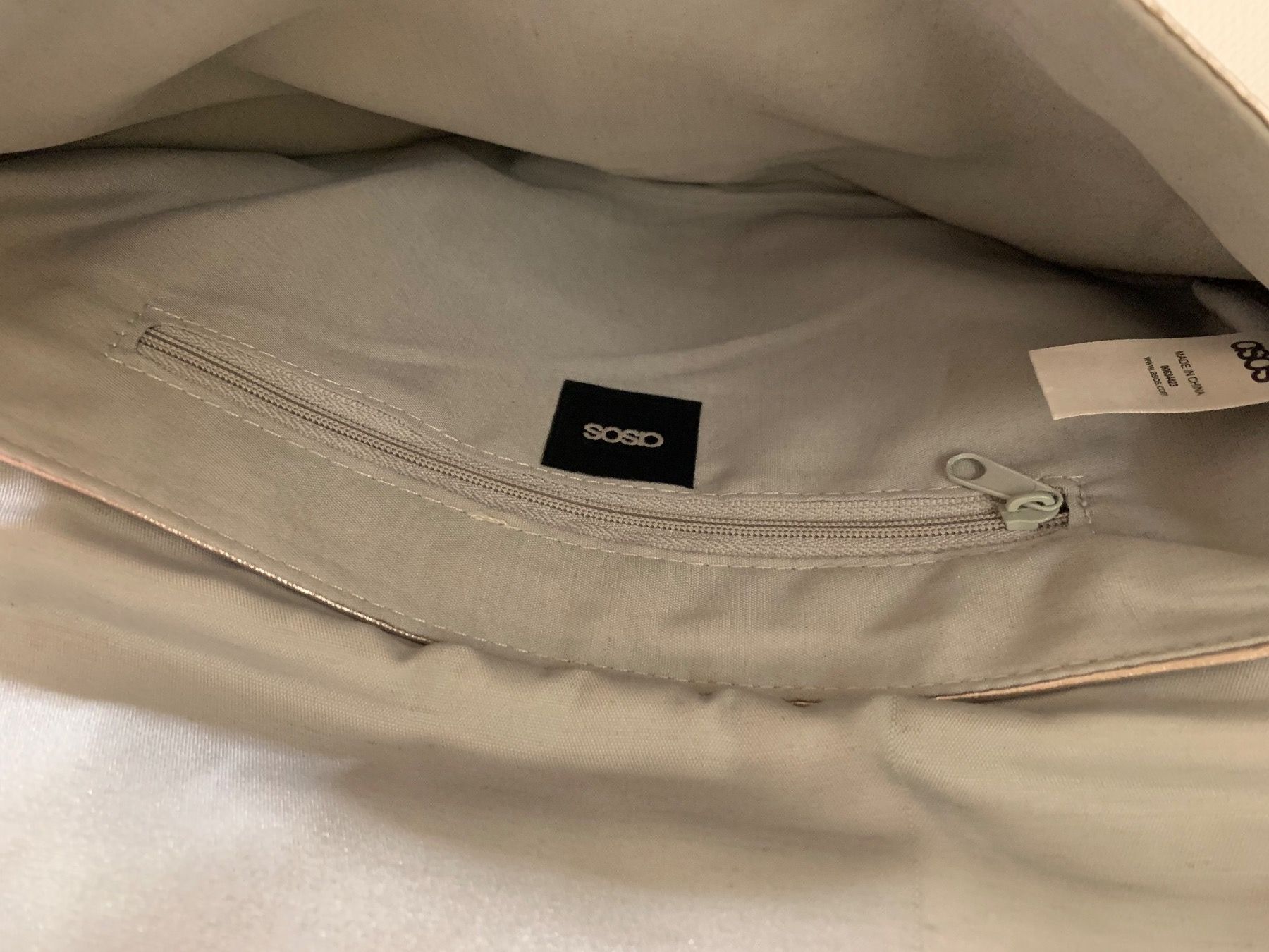 Asos Borse da donna: Clutch Tasche ASOS Metallic – Usato da Zürich venduto da ThaliaL 6