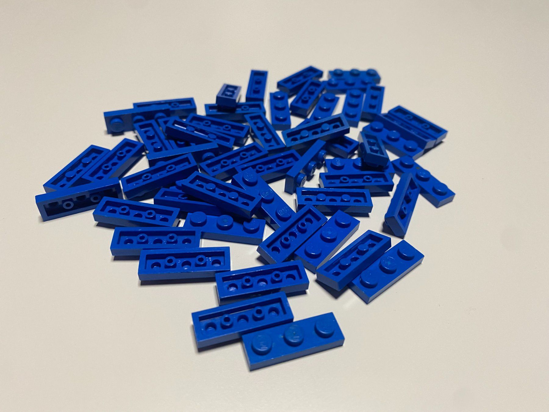 Lego Giocattoli: LEGO - 50 - BLAUE - EINERPLÄTTLI - 3 X 1 – Usato da Gelterkinden venduto da ajdt4