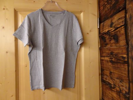 Uni graues T'shirt von Galeeria essentials Gr. XL - 426234