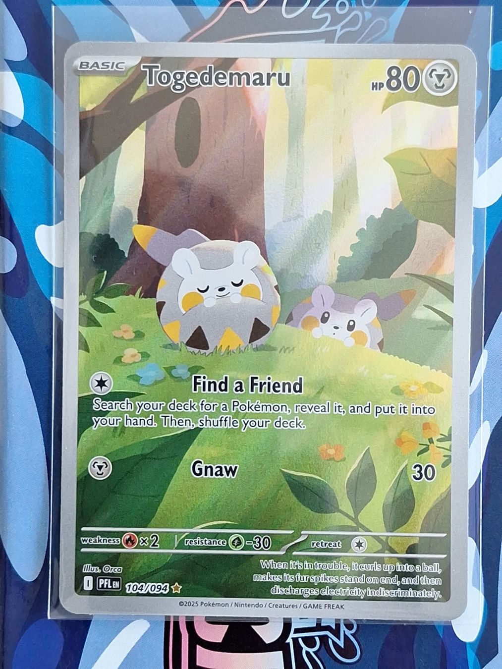 Pokémon Sammelbilder & Trading cards: Togedemaru - Phantasmal Flames - #14 – Gebraucht aus Altstätten SG von GGsGameshop