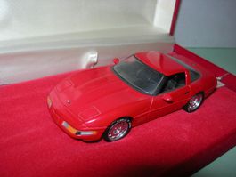 Chevrolet Corvette ZR1 1993 rot *  Detail Cars 143