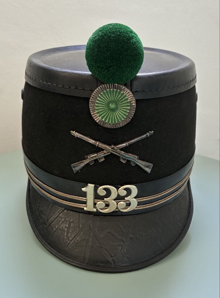 Schweizer Armee Uniformen: Tschako 1898 Infanterie – Gebraucht aus Gutenswil von Antiques77