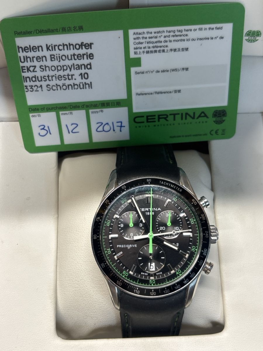 Certina Uhren: Certina Precidrive 1/100 second – Gebraucht aus Bonaduz von Jomby 4