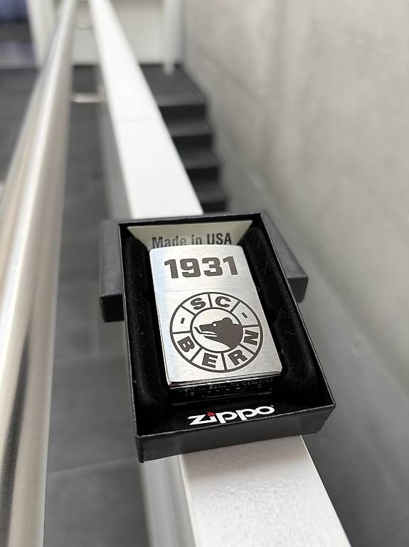 Accendini: SCB Fan-Feuerzeug ZIPPO – Usato da Rickenbach ZH venduto da Pumba_500 3