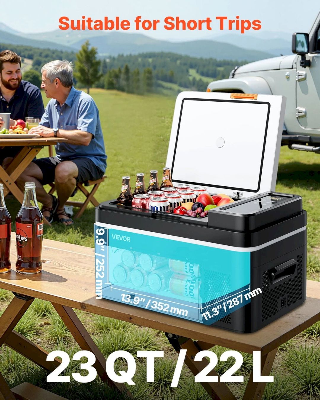 Frigoriferi & Refrigeratori: VEVOR Kompressor Kühlbox 22L 12/24V – Nuovo e nell'imballaggio originale da Bottighofen venduto da zaap 2