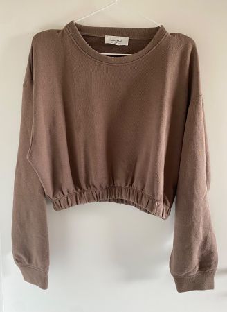 Pull&Bear cropped Pullover