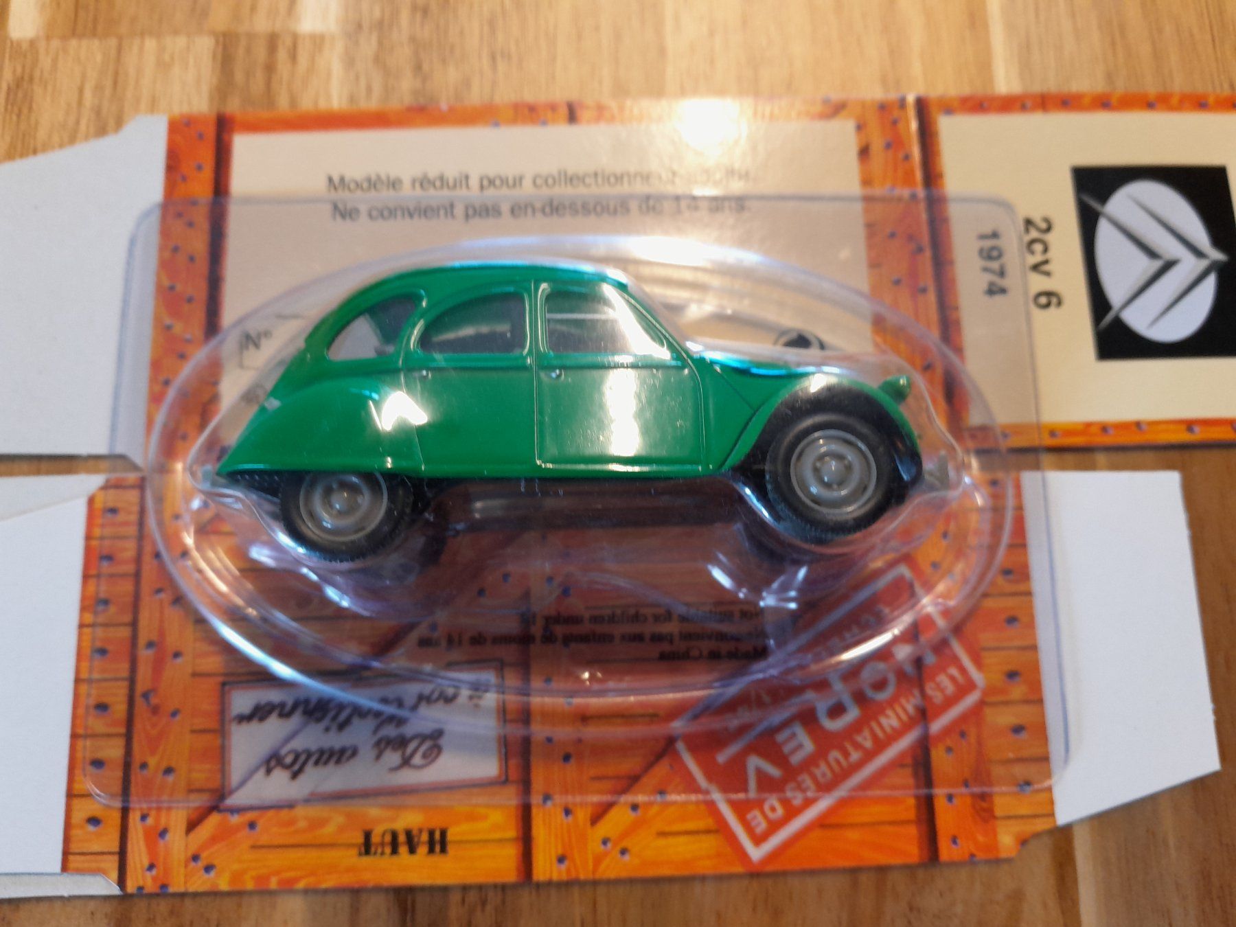 Norev Modellini d'auto: Citroën 2CV 6 norev (vert) – Usato da Sullens venduto da DPerrin