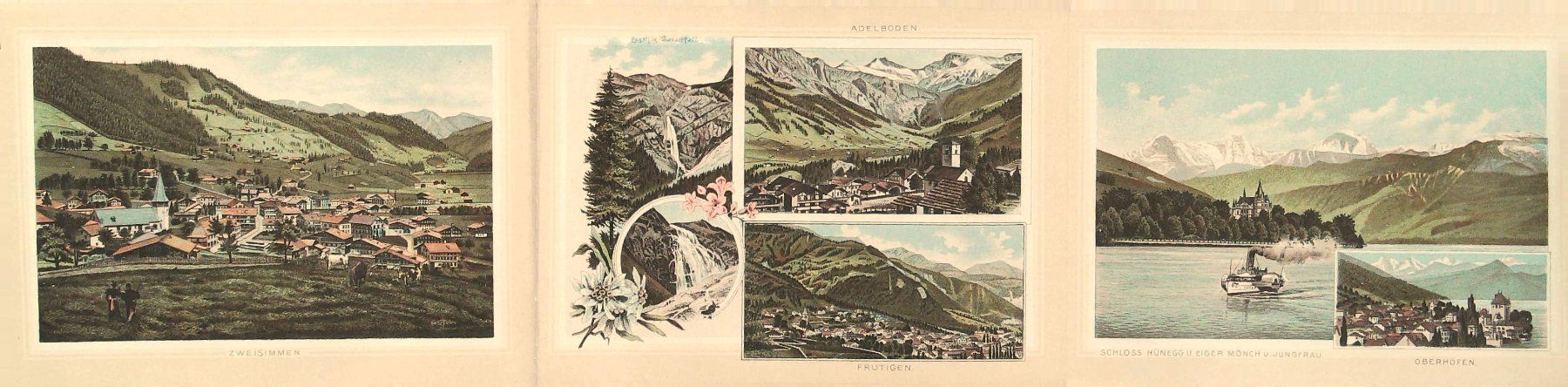 Libri: Berner Oberland Leporello um 1890 – Usato da Rafz venduto da booksell 2