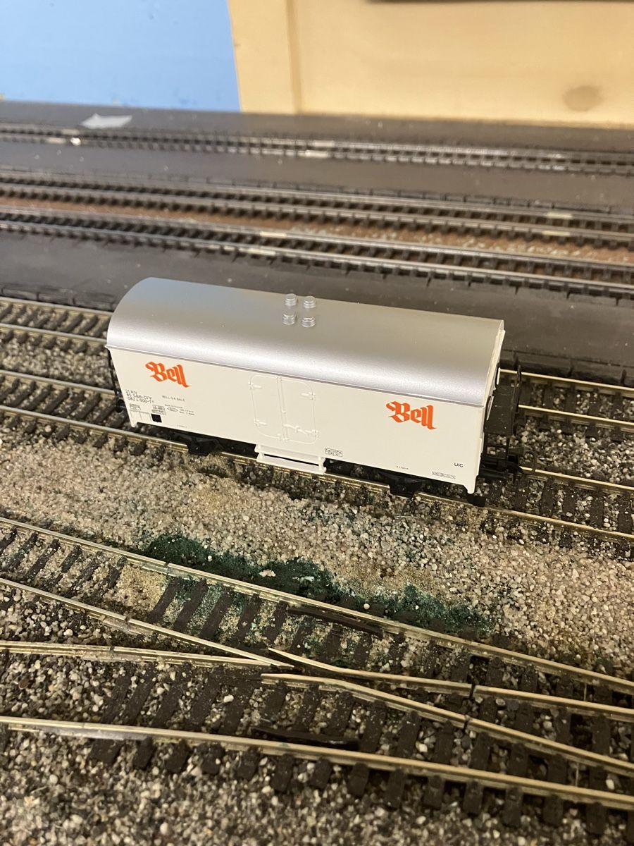 Märklin Modellini di ferrovie: Wagon Märklin, Bell, SBB CFF FFS, HO – Usato da Rochefort venduto da ise_c7lc 1