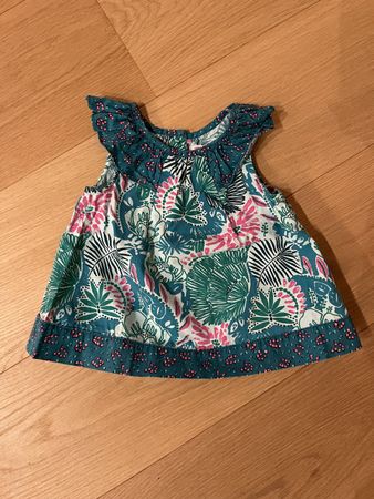Du Pareil Girl's Top - Size 80 - Summer Fun Look!