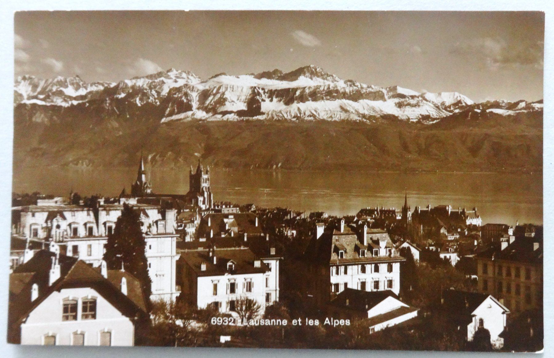 Cartoline postali: Lausanne et les Alpes – Usato da Fétigny venduto da Billy2miny