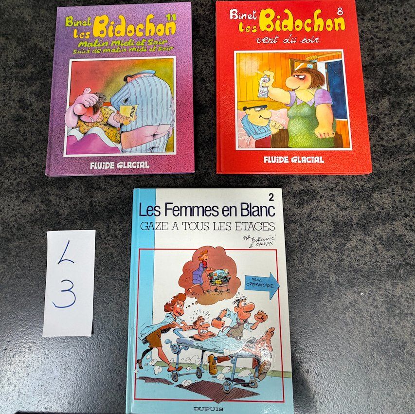 Fumetti: Lot N° 3 de 5 BD – Usato da Châtillon JU venduto da laoo 1
