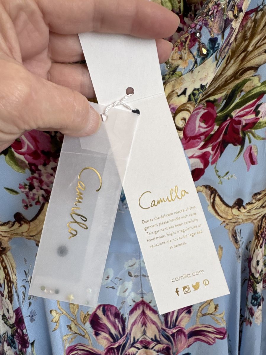 Kleider: NEW Camilla Floraful Silk Gown M – Neu und originalverpackt aus Fällanden von emilyeheim 5
