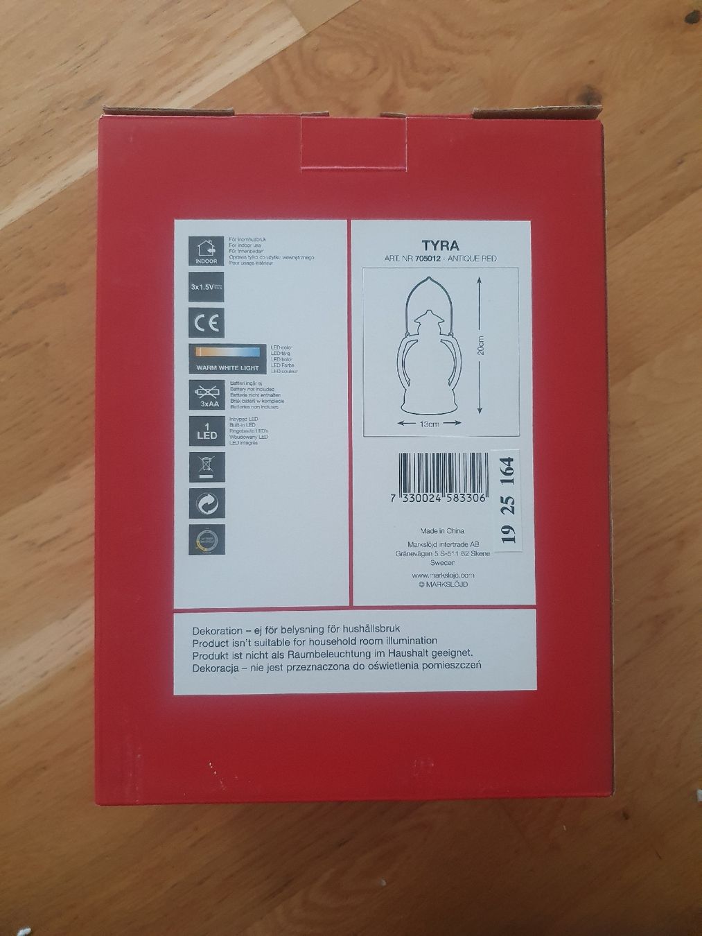 Laternen: Markslöjd Schweden Laterne, neuwertig – Neu und originalverpackt aus Moosseedorf von Sonnenschein.. 7
