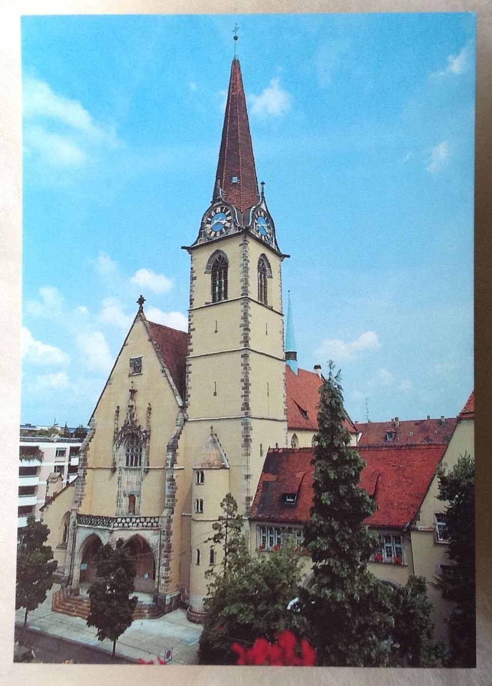 Ansichtskarten: Basel, Hl.Geist Kirche 0 – Gebraucht aus Reinach BL von Linda013