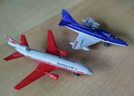 Vintage Matchbox Sky Busters Flugzeuge 1973! Swissair + ...