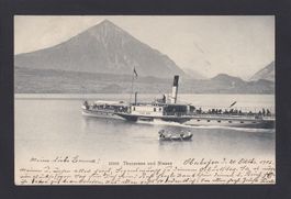 Thunersee Dampfschiff "STADT BERN", 1905