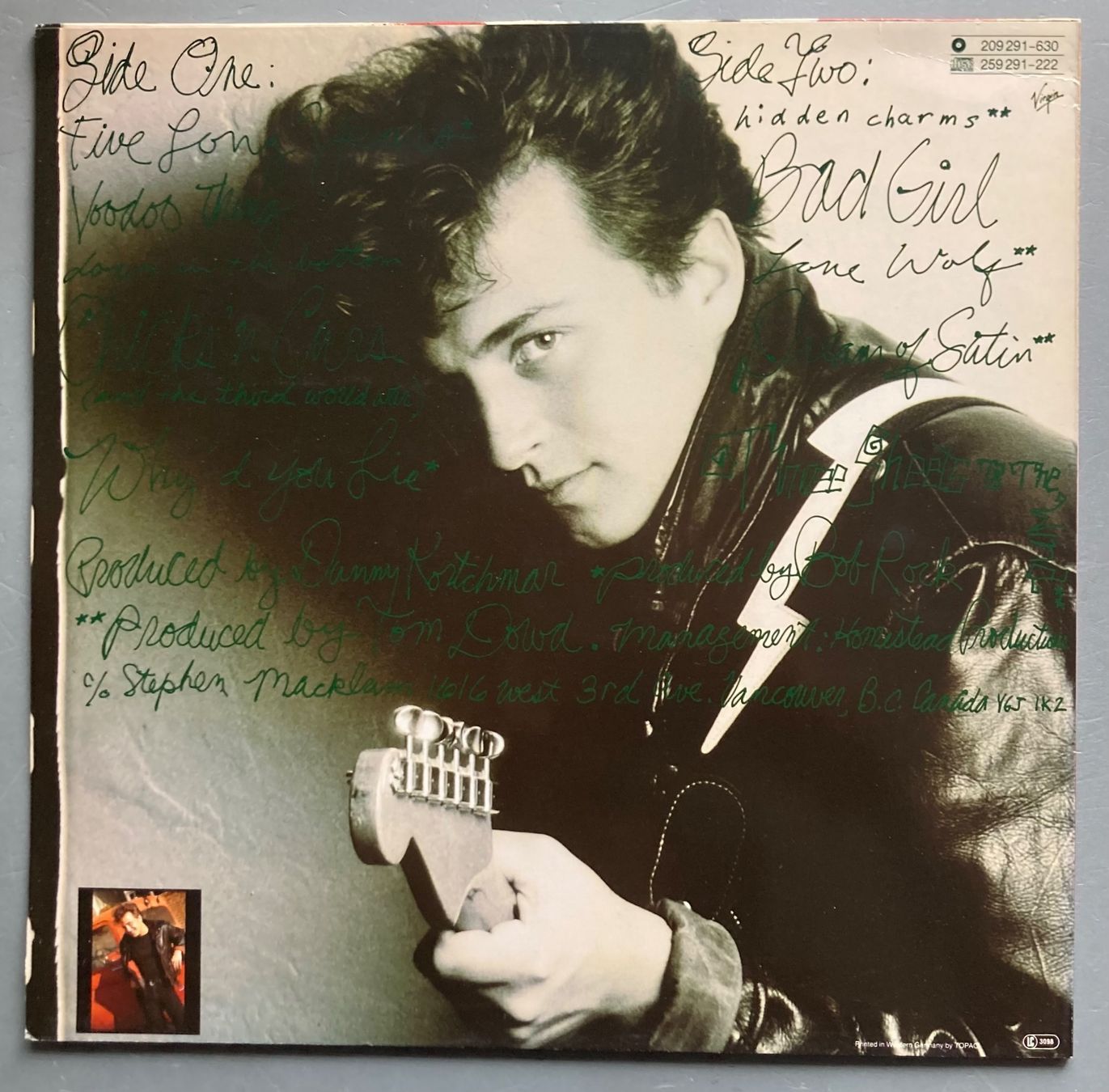 Schallplatten: COLIN JAMES - COLIN JAMES – Gebraucht aus Poliez-Pittet von Newtown-Records 1