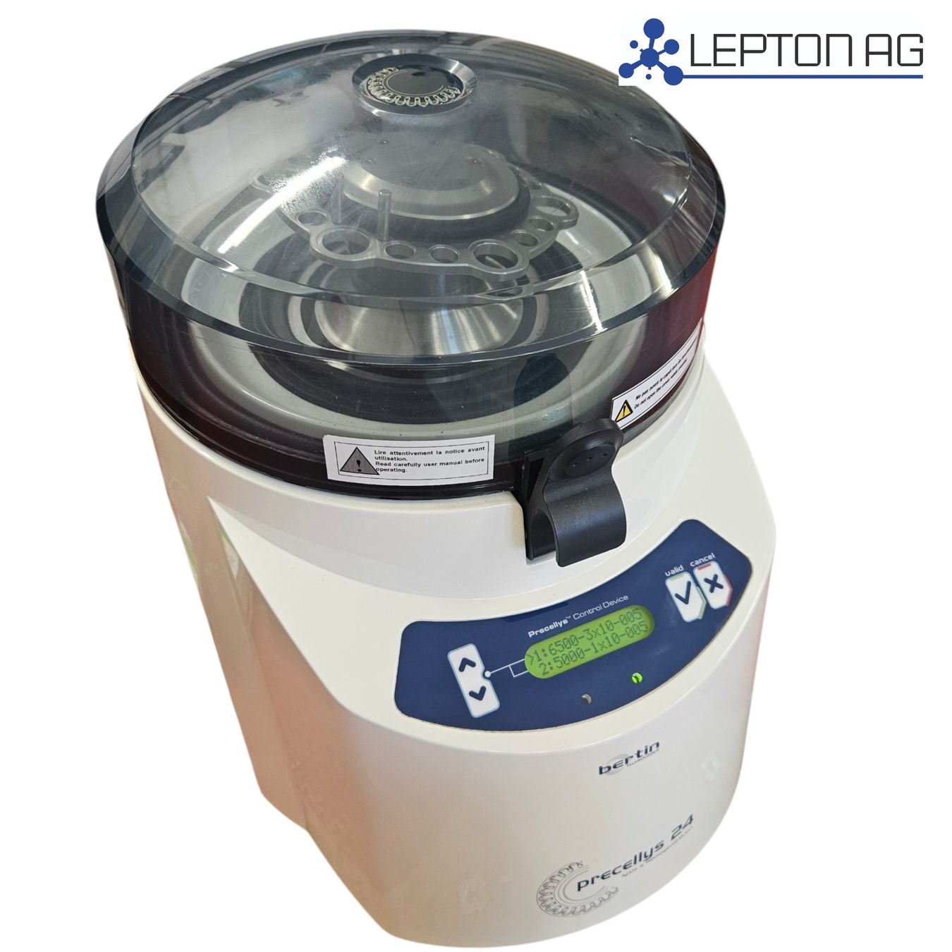Laborzubehör: Bertin Technologies Precellys 24 – Tissue Homogenizer / Bead – Gebraucht aus Niederdorf von LeptonAG_Labor