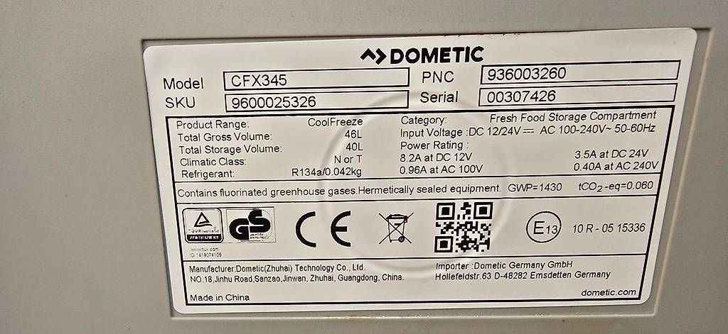Dometic Réfrigérateurs et refroidissement: Dometic CFX345 – D'occasion à Ibach par sager.tobias 3