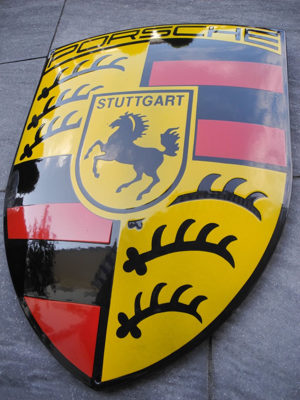 Porsche Schilder: GROSSES PORSCHE EMAILSCHILD – Neu (gemäss Beschreibung) aus Reinach AG von Huckleberrysix 2