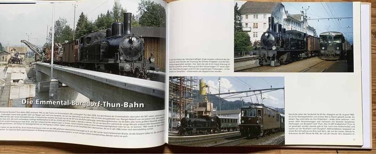 Libri: Buch Dampfbetrieb in der Schweiz – Nuovo (secondo la descrizione) da Goldingen venduto da Bergler012 6