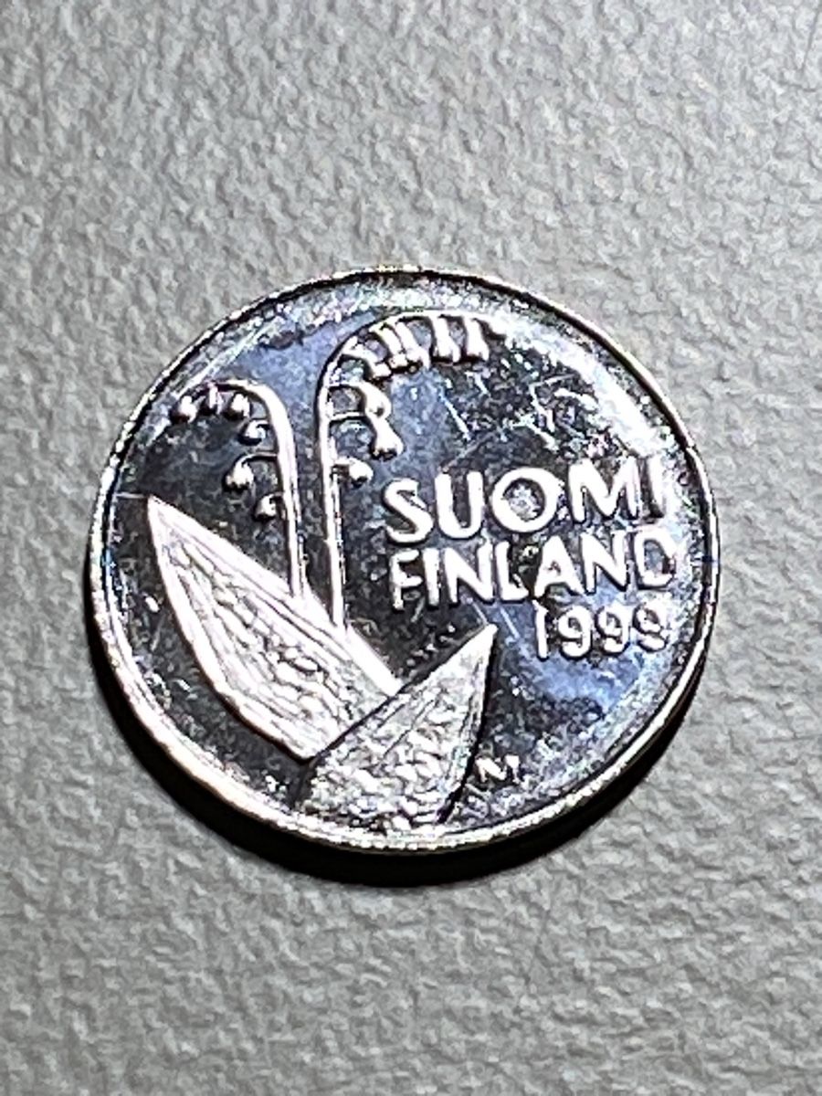 Alle Münzen: Finlande - 10 pennia - 1999 – Gebraucht aus Payerne von Mike1682