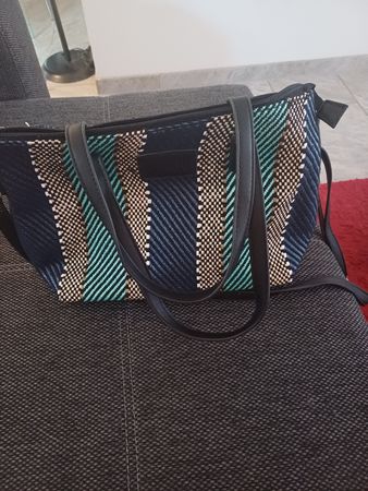 Schicke Sommer Tasche, gestreift, top Zustand