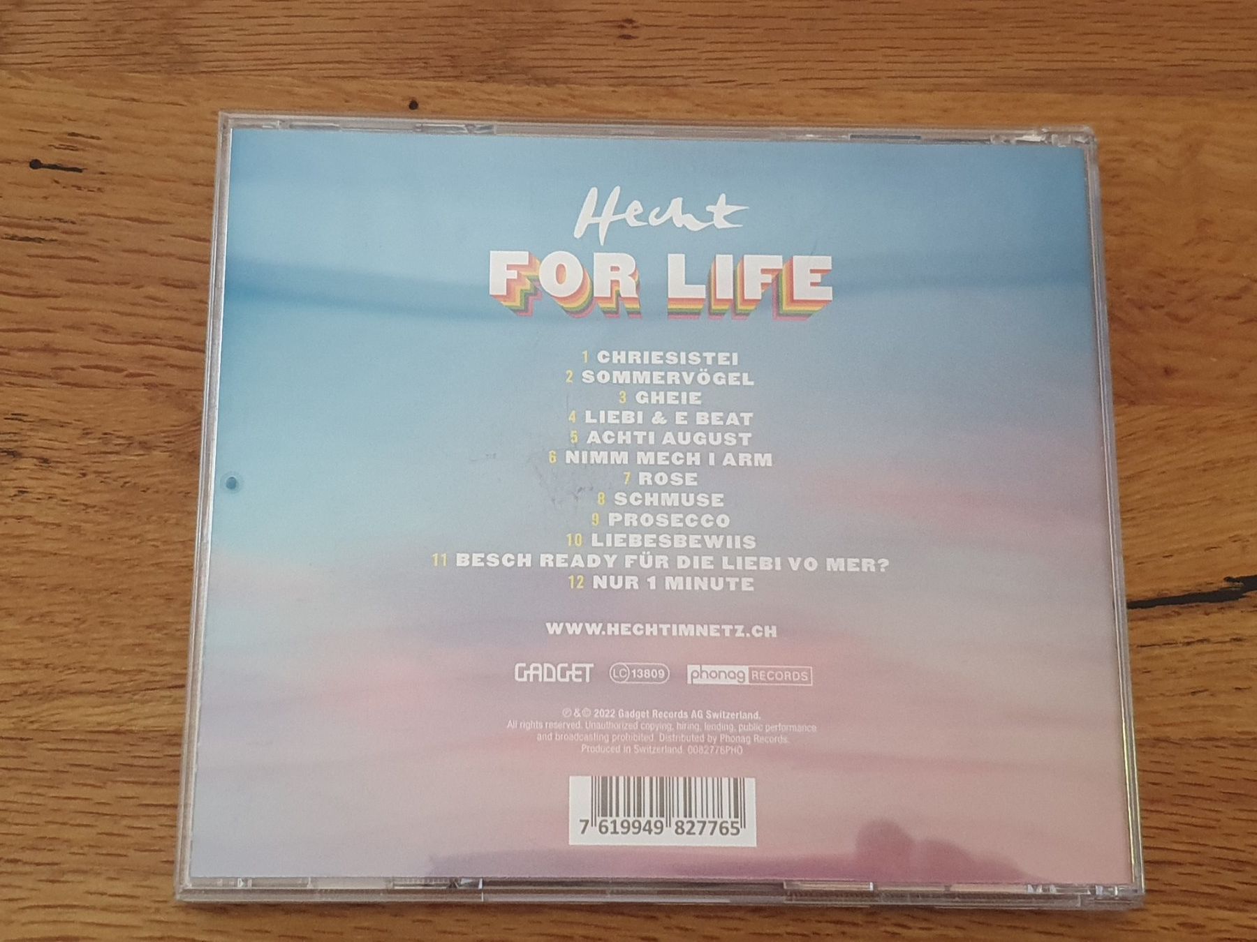 CD: Hecht - For Life - CD – Usato da Auenstein venduto da Trilos 2