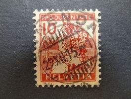 1915 Nr. J3 mit Vollstempel SBK 90.-