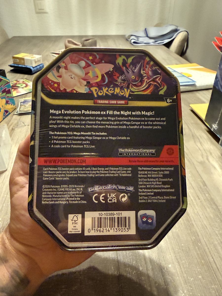 Pokémon Sammelbilder & Trading cards: 2x Mega Moonlit Tin sealed – Neu und originalverpackt aus Cham von genti147 1