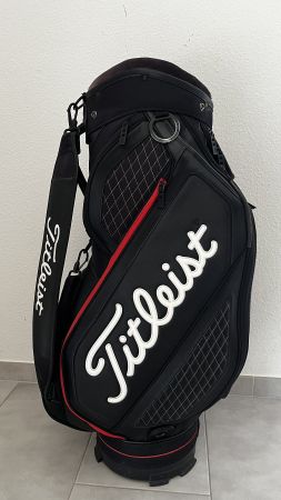 Titleist Midsize CartBag Black/Red