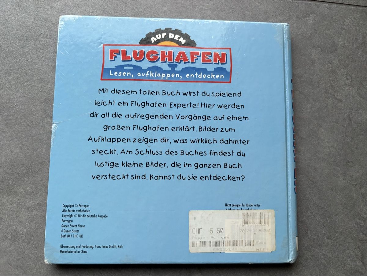 Libri: Flughafen Buch – Usato da Oberdorf SO venduto da retowolf 1