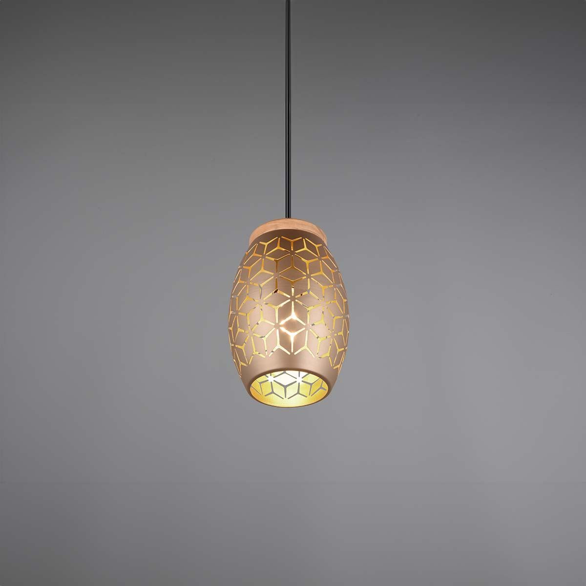 Lampadari & plafoniere: Pendelleuchte, 15 cm Ø, Coffee, Gold – Nuovo (secondo la descrizione) da Kreuzlingen venduto da Smart-Light 2
