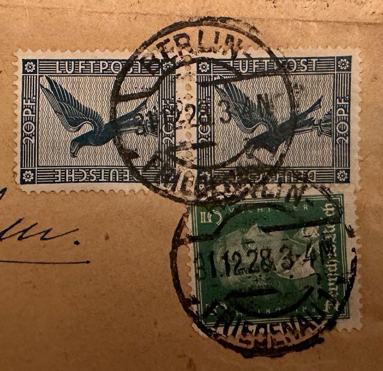 Tutti i francobolli: 1928 Deutsches Reich, LUFTPOST – Usato da Weesen venduto da Sombrero22