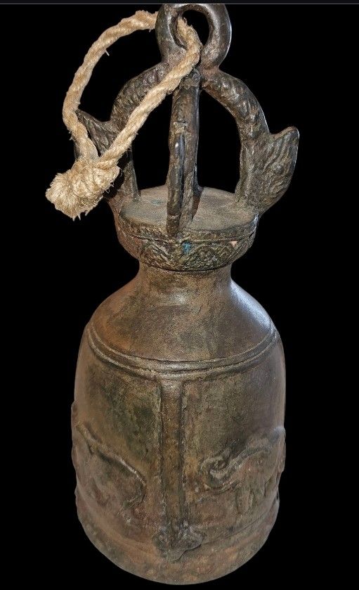 Campanacci mucche: cloche ancienne Thai – Usato da Vernier venduto da 19pigments
