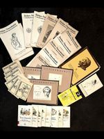 Zeichenvorlagen Zeichnen lernen  Vintage grossee Konvolut
