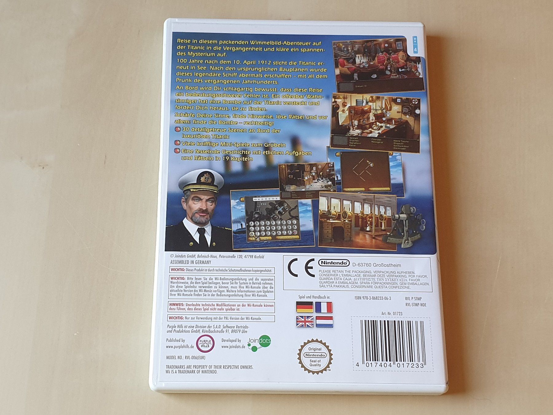 Nintendo Giochi: Titanic Mystery – Usato da Stansstad venduto da collectorsshop 1