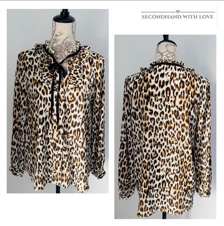 # WOMAN - Bluse ,,Animalprint‘‘ Gr. 38 - RIVER ISLAND #