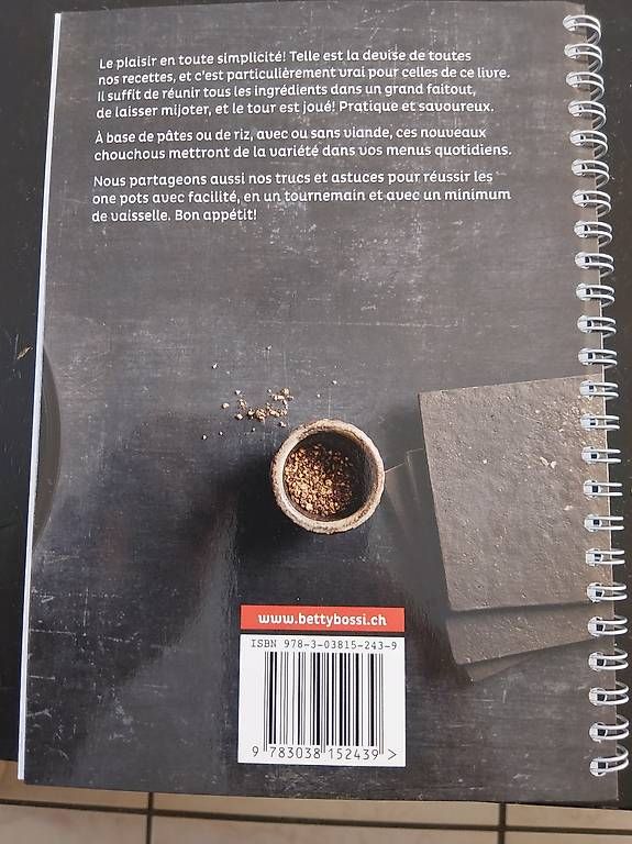 Libri: Betty Bossi ; One Pot – Usato da Grolley venduto da Montana78 4