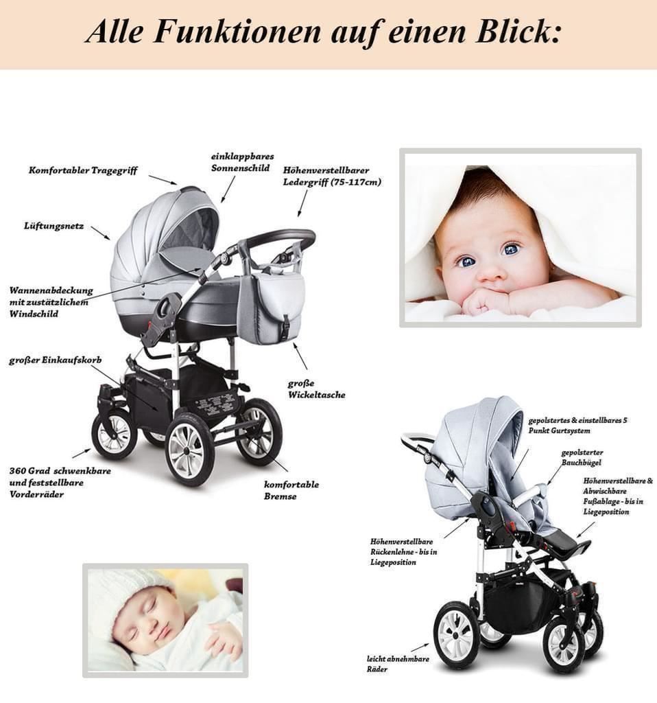 Kinderwagen: 16-teiliges Buggy Kinderwagen Autokindersitz allin – Neu und originalverpackt aus Wallenwil von toesstal-vertrieb 4