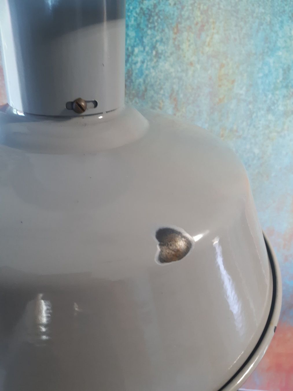 Lampen: zwei Emaille Industrie Lampen – Gebraucht aus Winterthur von lampenretter 6