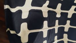 weiche design-Decke; Schwarz-weiss 2-seitig; neu, 100%Baumw