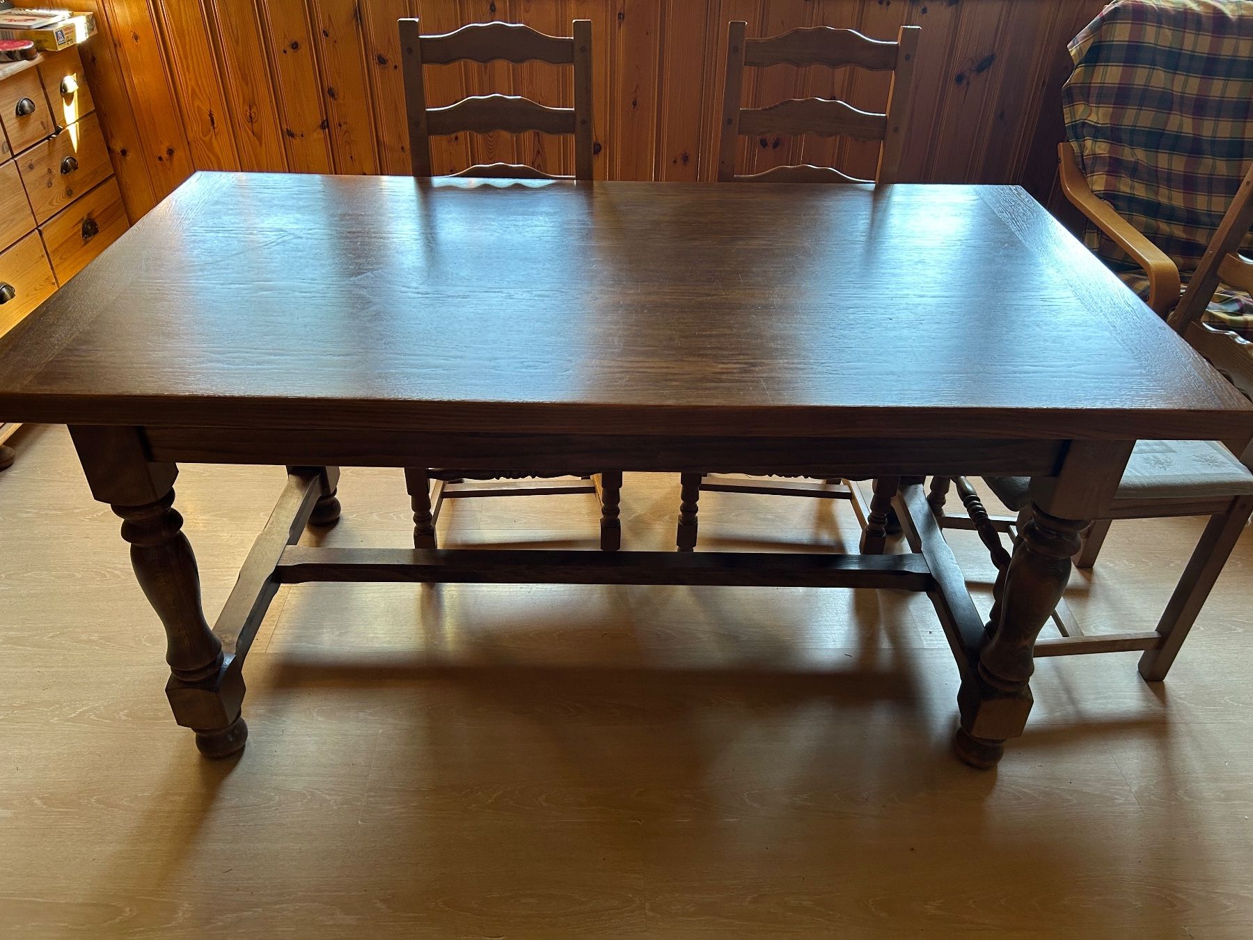 &Tradition Stühle: Table et chaises en bois style rustique bon état – Gebraucht aus Sion von mar_s6td 2
