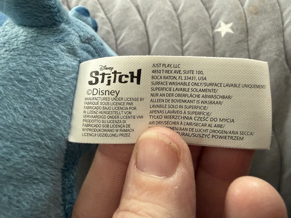 Disney Giocattoli: Kleines Stitch-Plüschtier mit Soundfunktion – Nuovo (secondo la descrizione) da Aarau venduto da Tam6 2