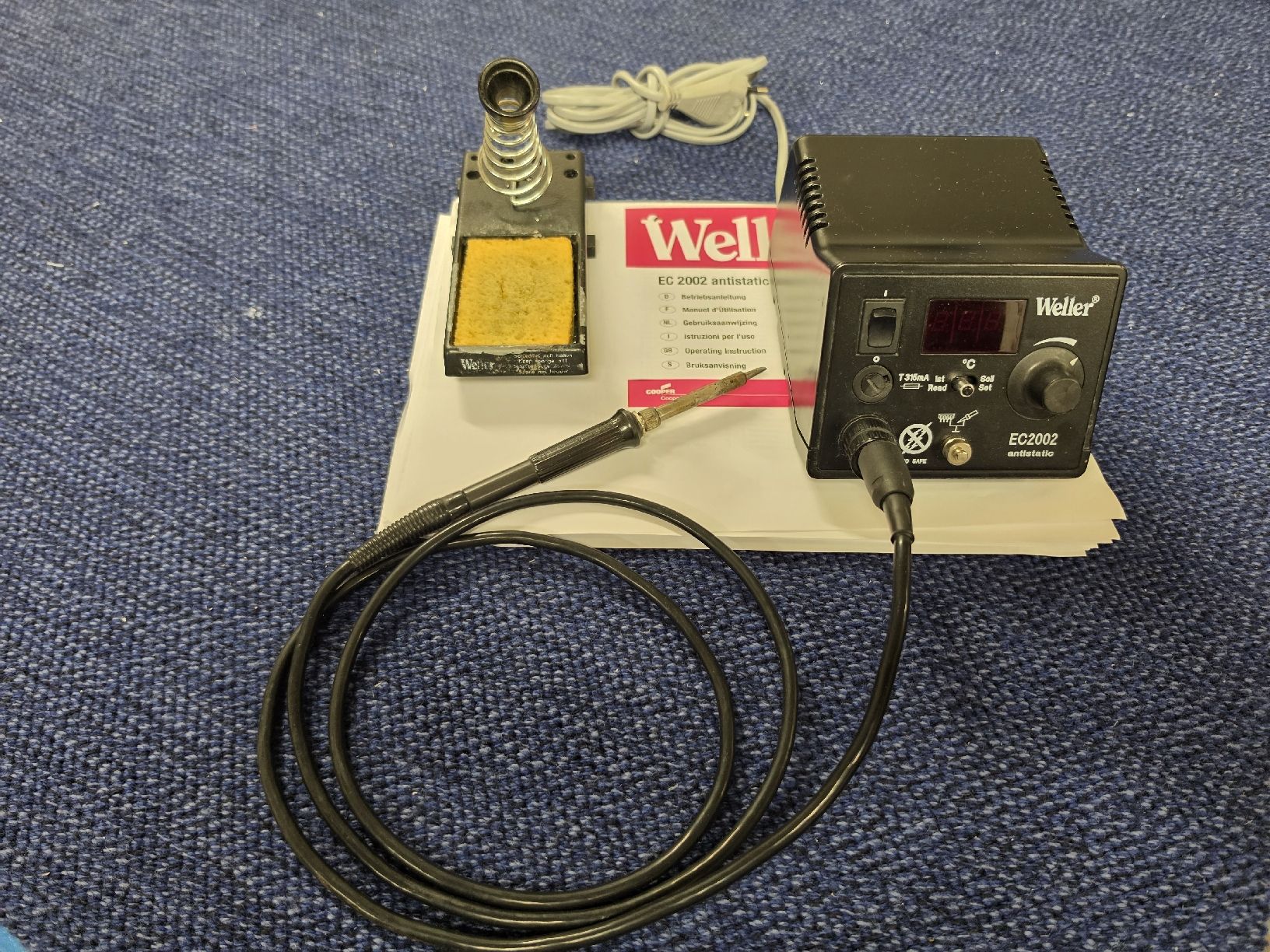 Weller Saldatori: Weller EC2002 ESD-Lötstation. – Usato da Glattfelden venduto da hbct
