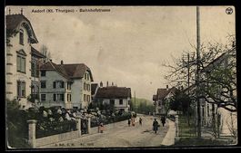 AK Aadorf /Thurgau, Bahnhofstrasse