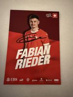 Fabian Rieder Autogrammkarte - Signiert! Top Zustand!